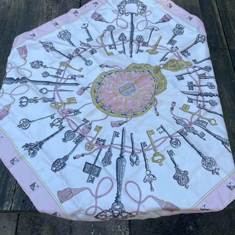 Vintage Hermes Silk Scarf